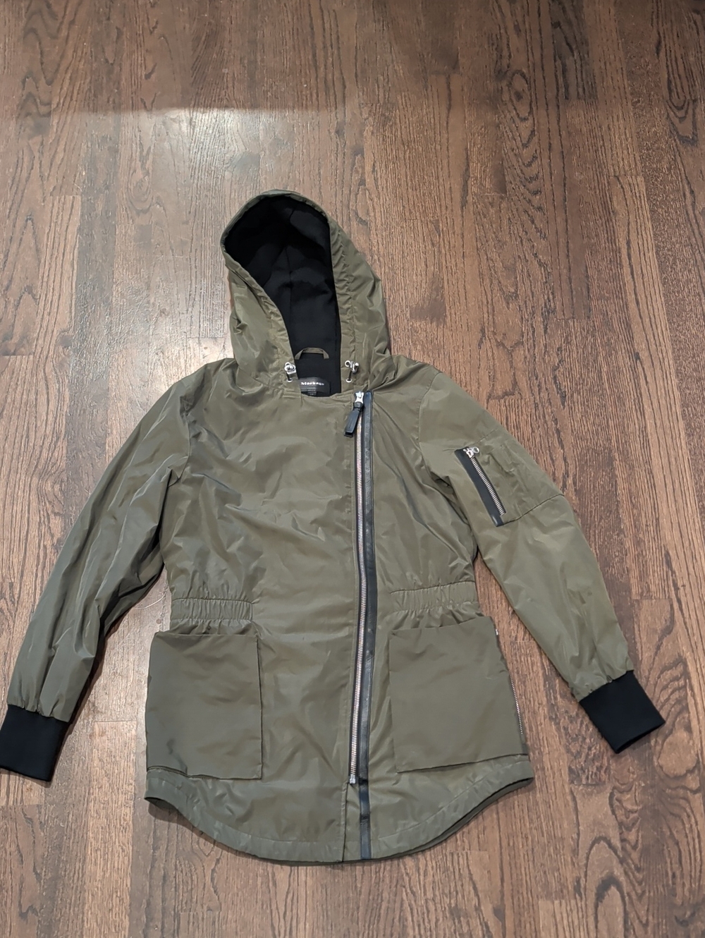 Mackage Olive Green Hooded Jacket